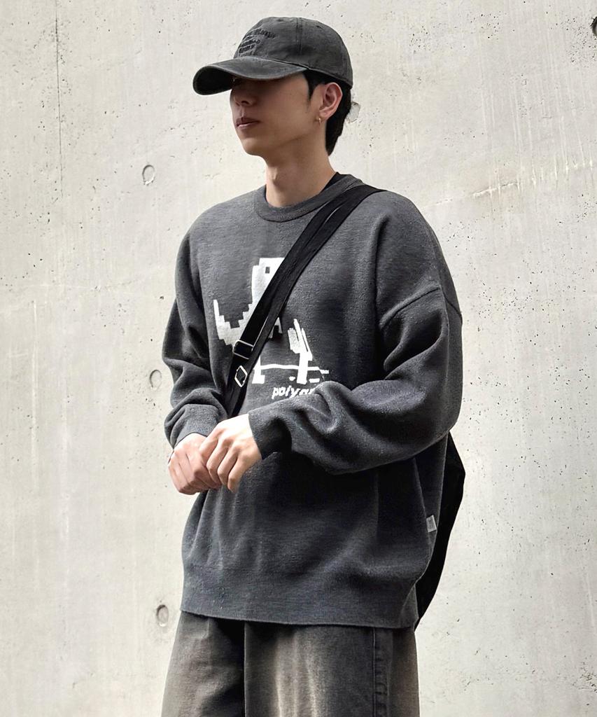 POLYGRAM Pixeldino Brush Round Knit - 4 Colors