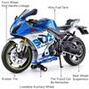 1:12 Aprilia RSV4 RR1000 Suzuki GSX-R1000R Alloy Racing Motorcycle Model Diecast Street Cross-Country Motor Models Kids Presents