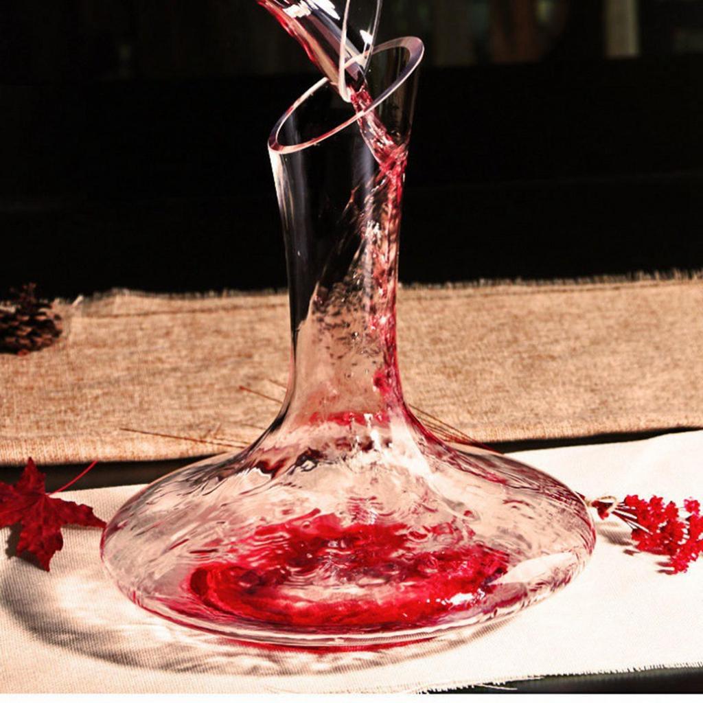 Şeffaf Şarap Sürahisi El Üfleme Mutfak Yemek Odası Kafe için Yaratıcı Hediyeler