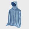 Men's Summer Hooded Ultra-Thin Breathable Windbreaker for Sun Protection