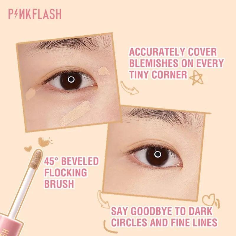 PINKFLASH - Langanhaltender matter Concealer - 5 Farben