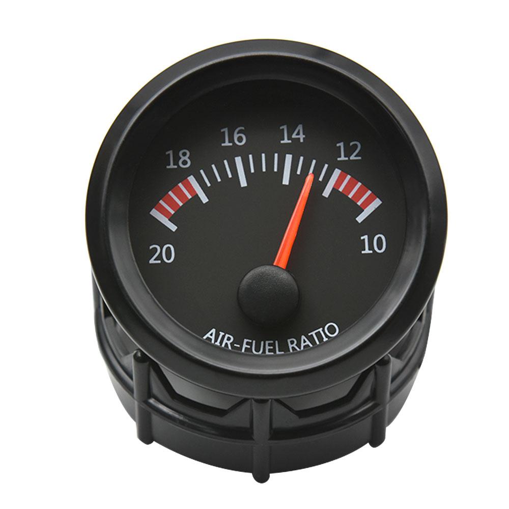 Car 52MM Air Fuel Ratio Gauge 12V Racing Air Fuel Meter Indicator with Narrow O2 Oxygen Sensor 0258006028 52MM Gauge Pod CUp