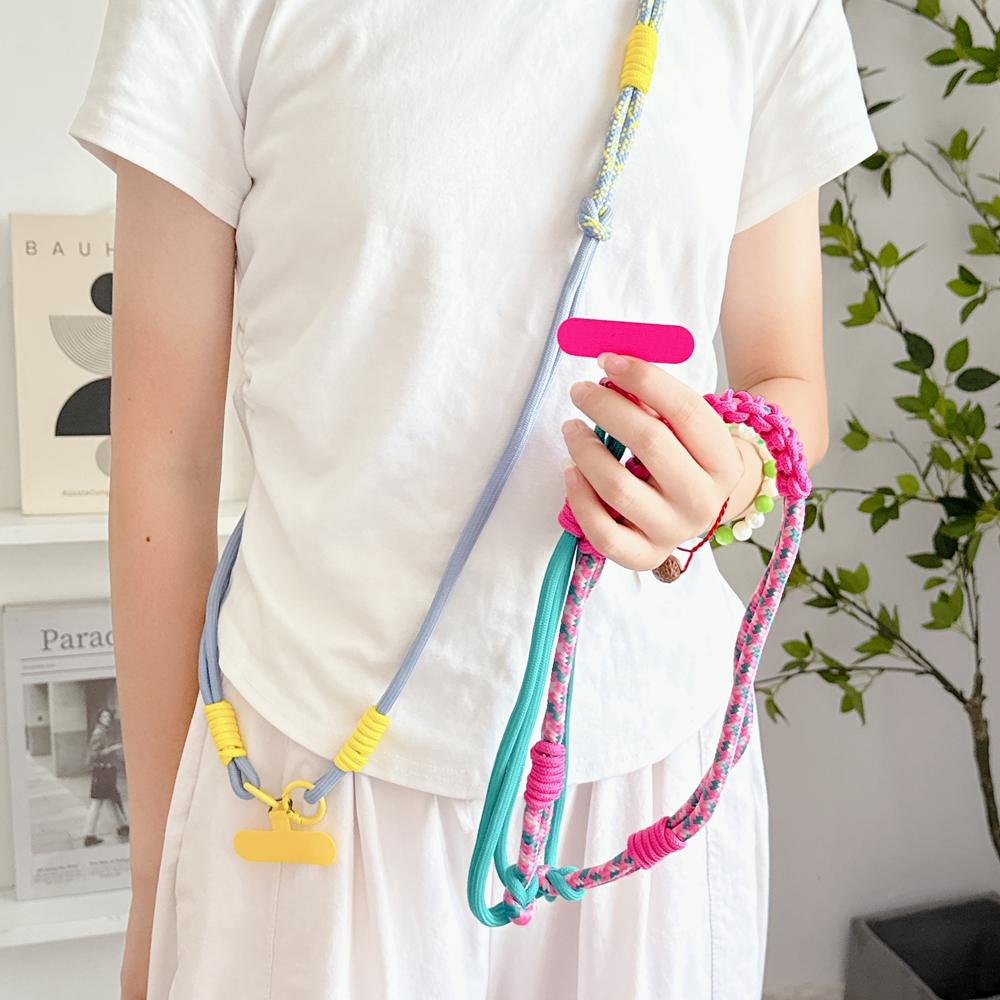 Universal Long Phone Lanyard Strap Mobile Phone Hanging Rope Neck Straps Anti-lost Lanyards Cell Phone Accessories Wamen Girl