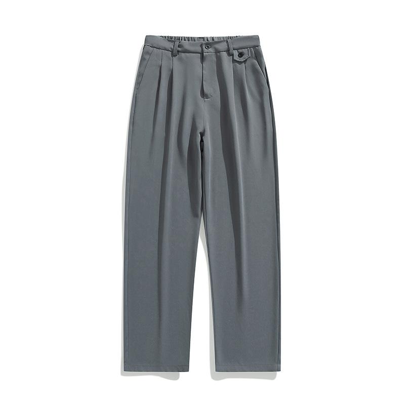 New Small Trousers Loose Straight Youth Casual Pants Comfortable Drape Trousers