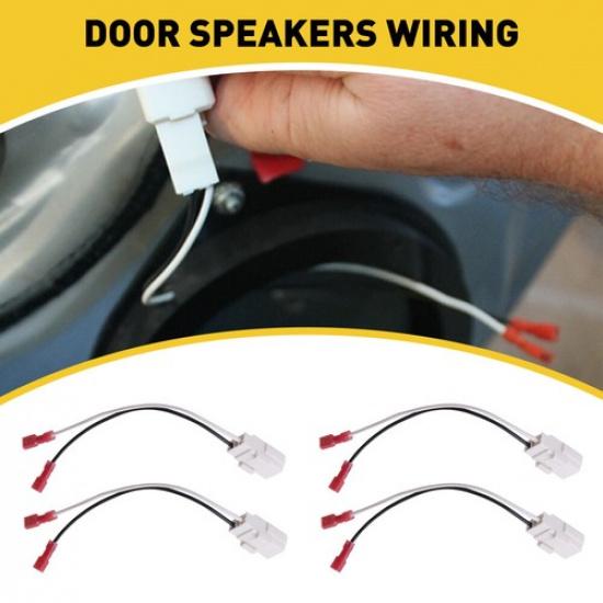 Front Rear Door Speaker Harness Wire Connector Plug For Dodge Ram 1500 2002-