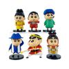 Collectible Pvc Anime Figure Set Featuring 6 Unique Character Designs For Display