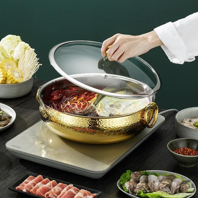 Chef Yi Qi Stainless Steel Mandarin Duck Hot Pot