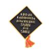 Graduation Brooch Stylish In Alloys With Elegant Flower And Cap Designs Gifts For