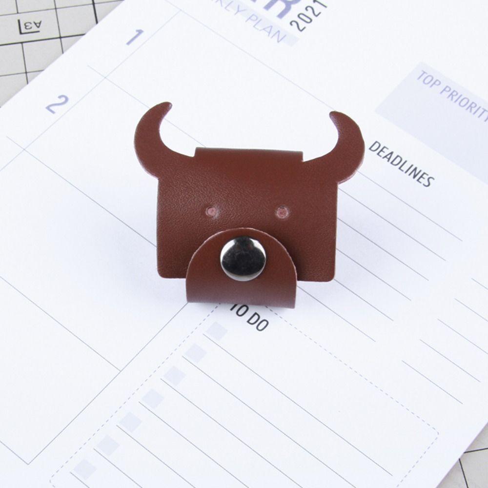 Earphone Cord Organizer Cute Animal Leather Cable Winder Anti Loss  Exquisite   Necklace Organizer