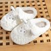 Cotton slippers autumn and winter home cute non-slip soft bottom plush warm indoor household plush slippers