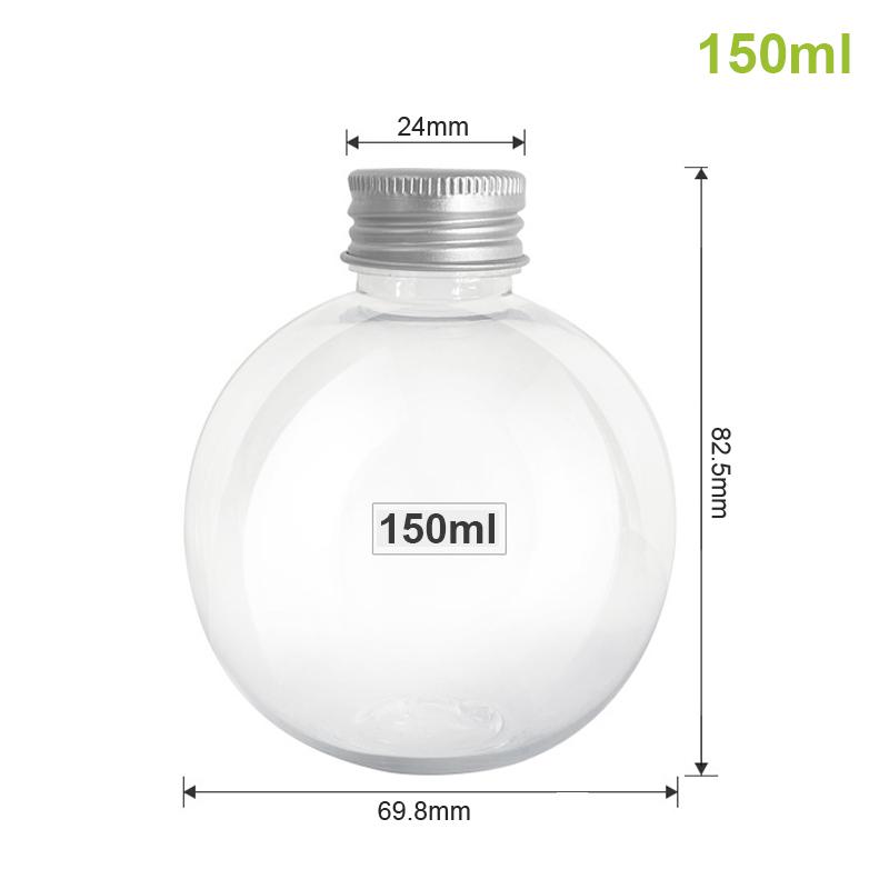 Plastic Juice Bottle Plastic Cookie Jars With Lids Food Storage Container Wide Mouth Jar Reusable Cookie Container