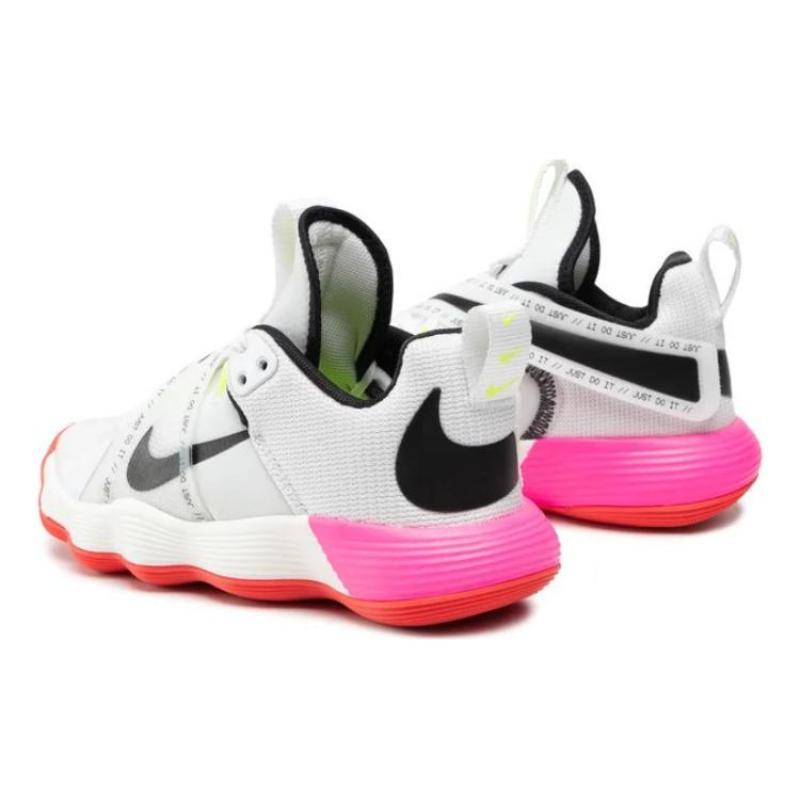 Nike React Hyperset Se White Black Bright Crimson Sneakers DJ4473-121