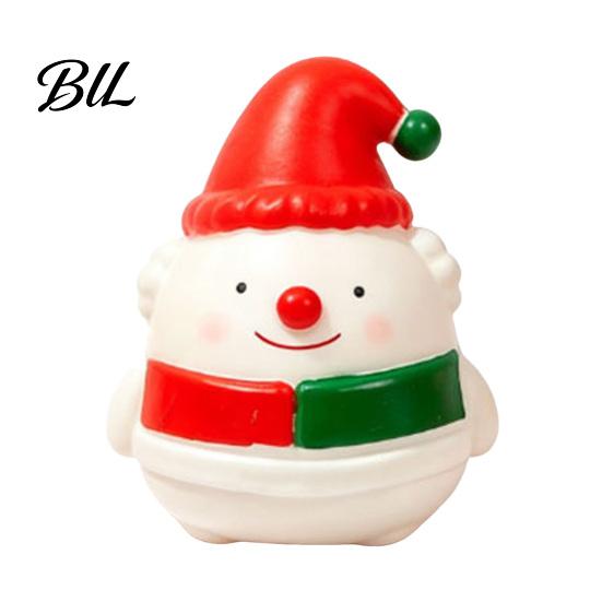 Slow Rebound Squeeze Toy Christmas Snowman Toy, Stress Relief Cute Fidget Sensory Toys Figurine, Stocking Stuffer Party Favor, Gift for Kids