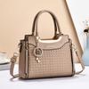 Versatile fashion shoulder atmospheric women's bag portable new pattern woven women's bag messenger bag