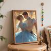 Disney oil painting painting art Cinderella and Prince dancing handmade diy painting home decoration gift