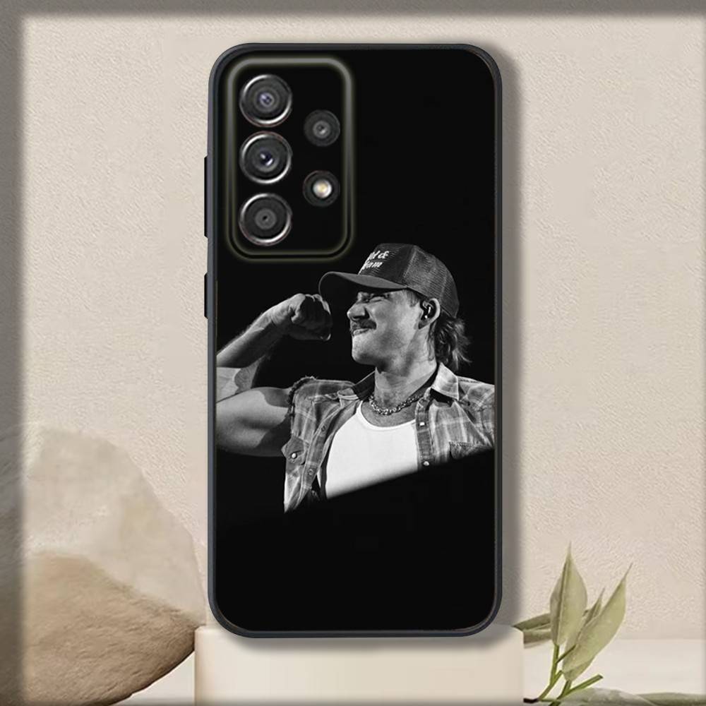 Singer M-Morgan Wallens Phone Case For Samsung S 25,24,23,22,30,21,10,9,Ultra,Plus,Lite,FE,4,5 G Soft Black Case