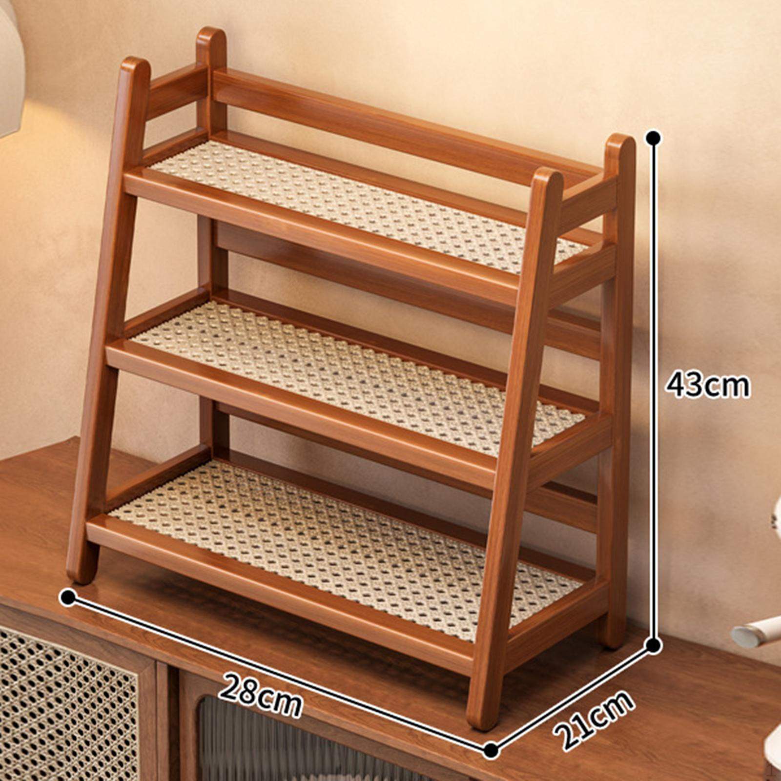 

Стойка для кофейного сиропа, органайзер, бамбуковая чашка, многоцелевой кухонный стол темно-коричневого