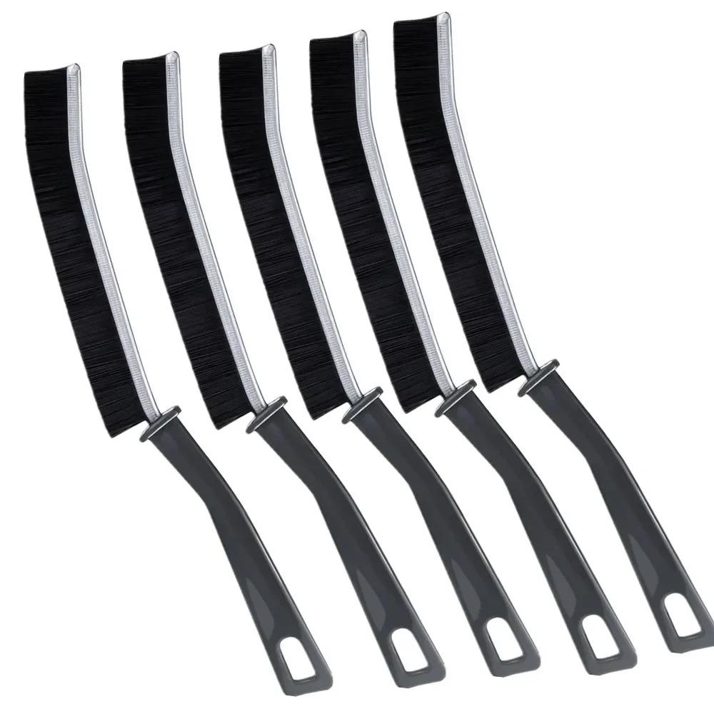 2/5/10Pcs Hard Bristle Crevice Gap Cleaning Brush Durable Bathroom Kitchen Toilet Tile Cleaner Stiff Bristles Bathtubs Clean