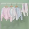 Kids Patchwork Color Block Ice Silk Sun Protection Jacket UPF50+ UV Protection Lightweight Breathable Summer Loose Fit Girls Sun Hoodie