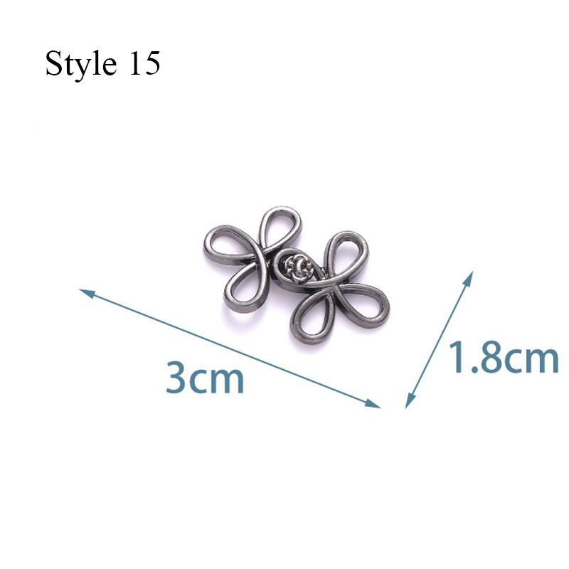 Trousers Waist Button Fixed Tightening Artifact Metal Buckle Skirt Adjustment Button Dress Waist Change Button DIY Classical