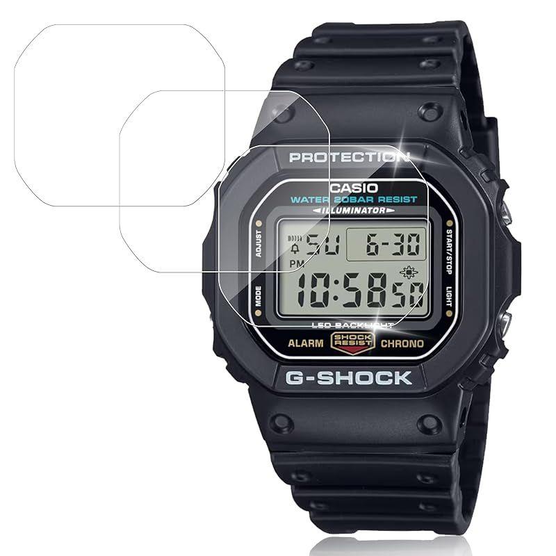 Used [New] Nutmeg [Set of 3] Protective film for G-SHOCK watches (DW-5600 GW-B5600 GW-5000 GB-5600B GMW-B5000 DW-5000 DW-B5) Film 9H hardness High