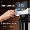800W 1.8L Large Capacity American Coffee Machine Automatic Insulation Drip Coffee Maker 2h Heat Preservation LED Display