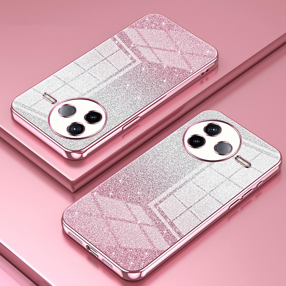 For Xiaomi Poco F7 Pro 5G/Redmi K80 5G Case Electroplating Gradient Glitter TPU Phone Cover