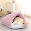 Cat Bed House Soft Plush Kennel Puppy Cushion Small Dogs Cats Nest Winter Warm Sleeping Pet Dog Bed Pet Mat Supplies