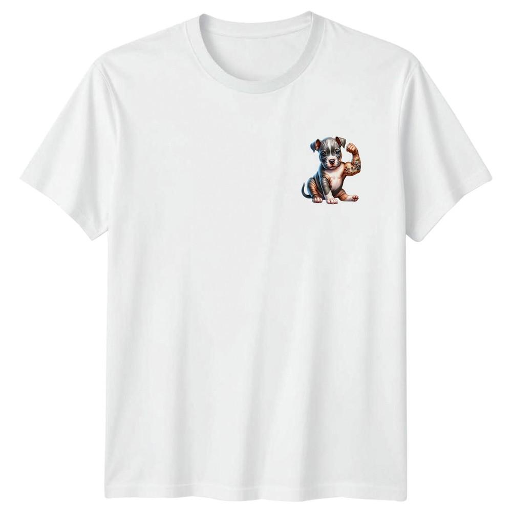 Love Mom Puppy Tattoo Mothers Day Dog Animals Unisexs TShirt Unisexs Graphic Tee S