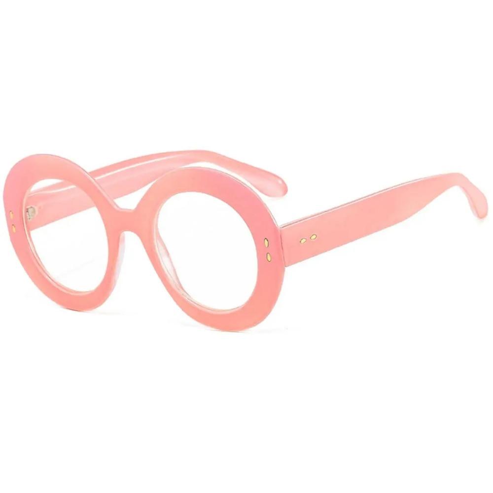 

Большие черные круглые очки для чтения Женские Мужские Защита от синего света Высокой четкости Очки для пресбиопии Оптические компьютерные очки + 0