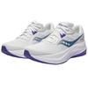 SAUCONY Tide 3 Comfortable Soft Cushioning Breathable Low Top Training Sprinting Running Shoes Unisex Sneaker White Blue Purple S28241-1