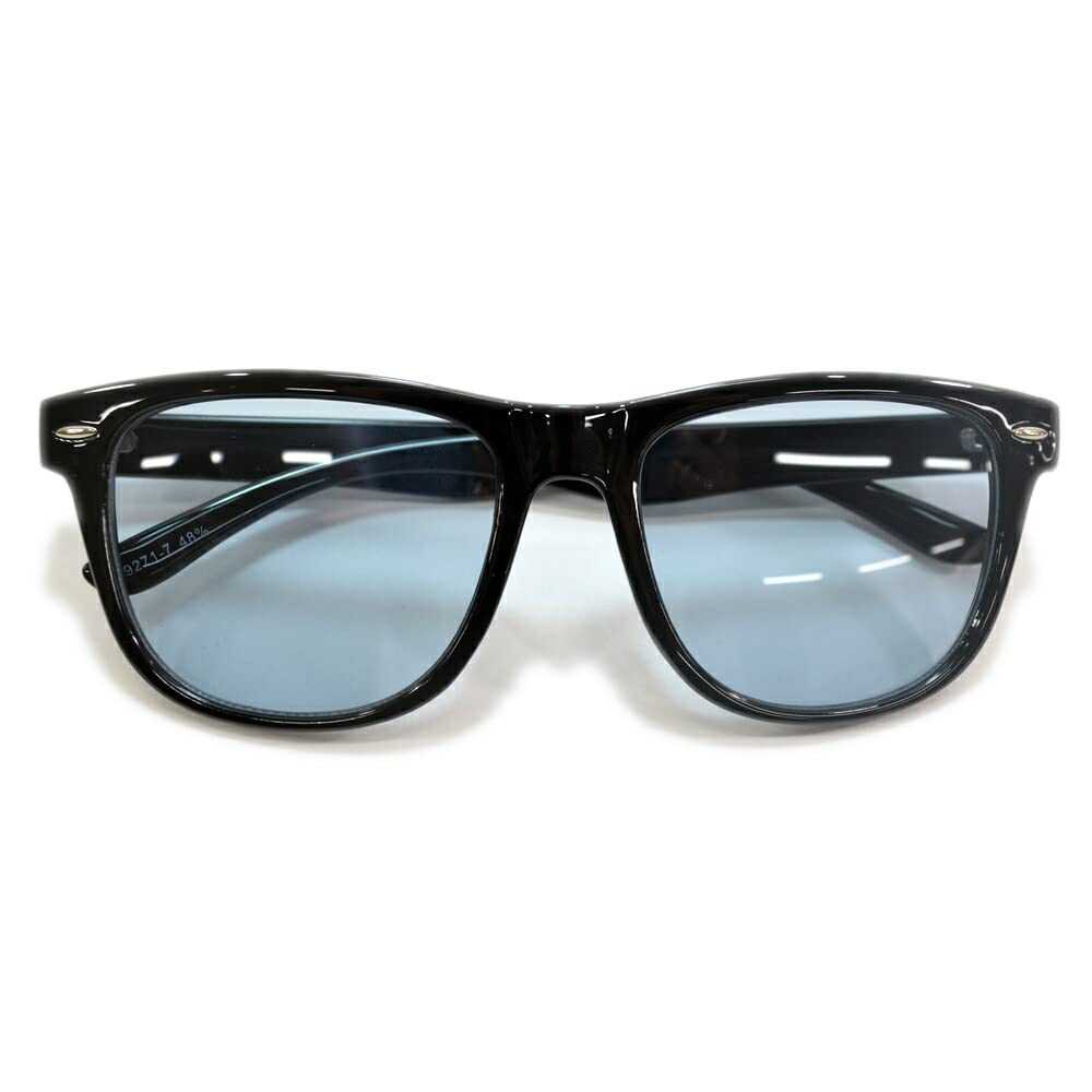 

[MERRY PLEASURE] Sunglasses, Fashion Glasses, Men s & Women s, Wellington Style, Light Colored Lenses, Black, Blue, Purple, Smoke, Gray, 9271