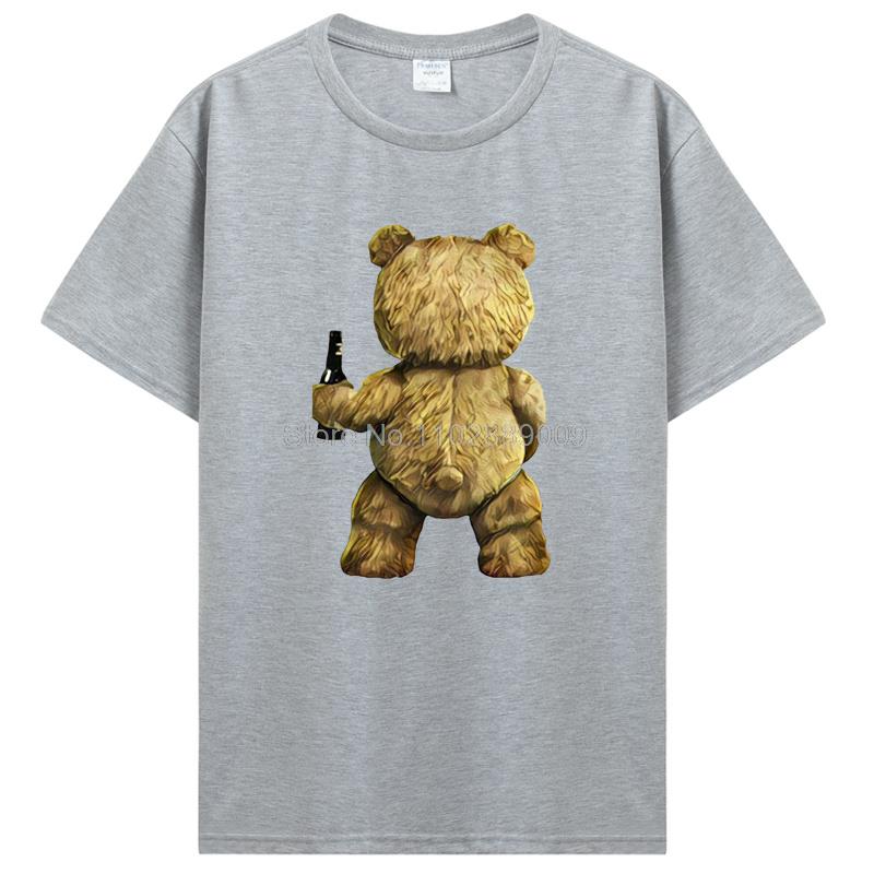 Teddy Bear Playing Badminton Tshirt Exercise Clothing T-shirt Graphics Kawaii Men Women Short Sleeve Printed T Shirt Top Tees