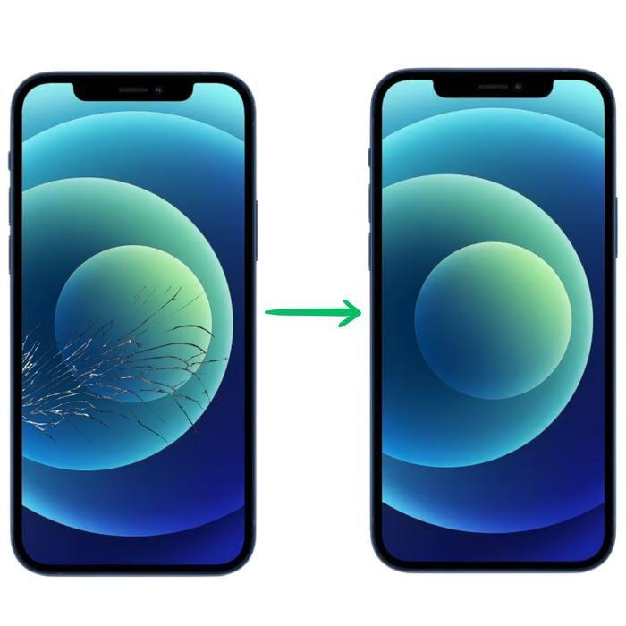 iPhone 12 / 12 PRO için Yedek LCD Ekran – Dokunmatik Ekran Montajlı Phonillico®