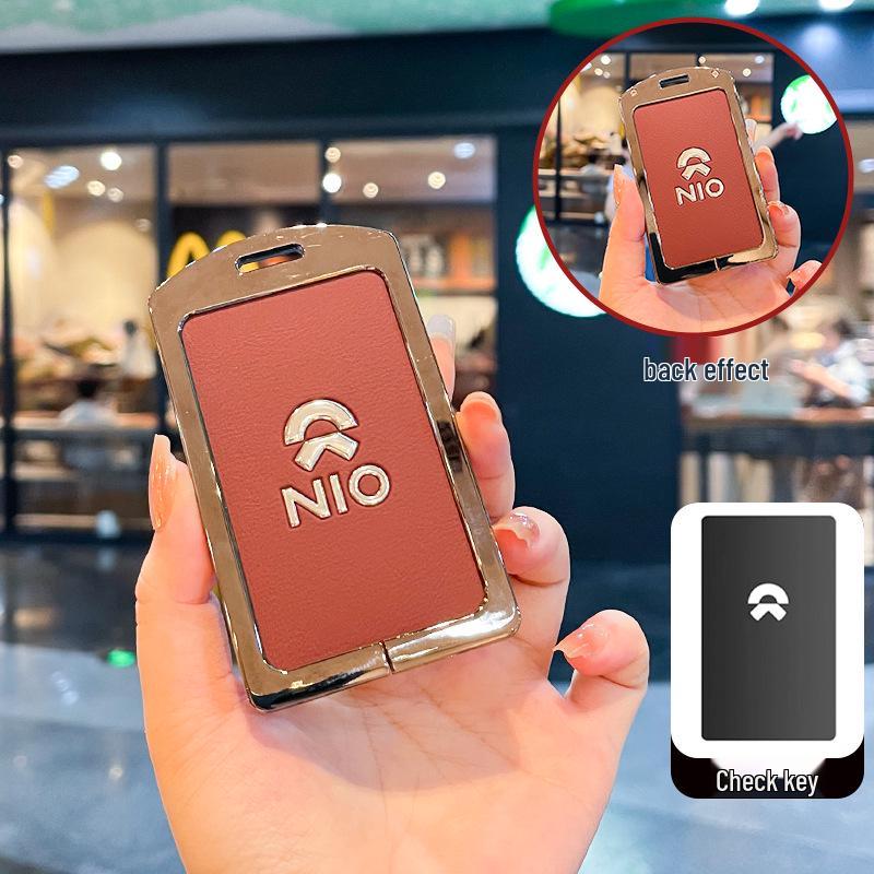 Nio Smart Card Schlüsseletui mit Metallschnalle für ET7, ES6, ES8