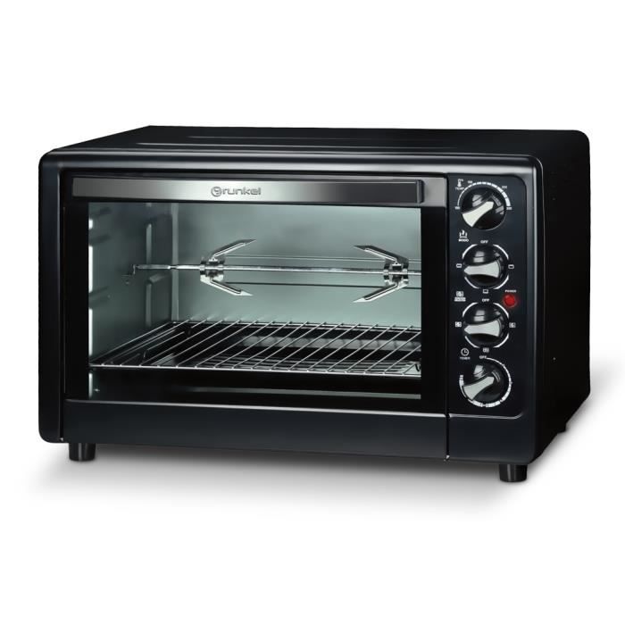 TECHSALES Four &eacute;lectrique - Non sp&eacute;cifi&eacute; - 48L - Convection - 2200W - Noir avec accessoires