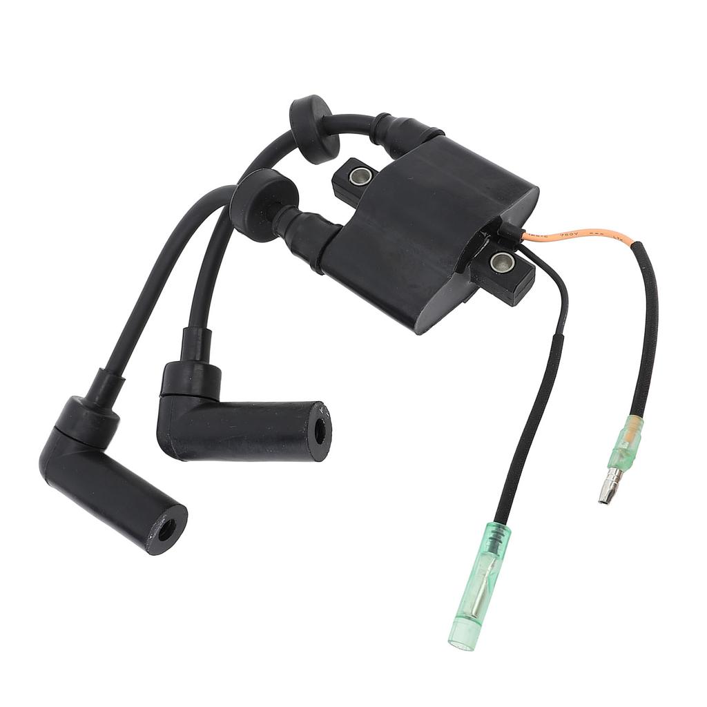6F5 85570 12 Boat Motor Ignition Coil ABS Marine Outboard Ignition Coil for 9.9 to 40HP 2 Stroke 4 S