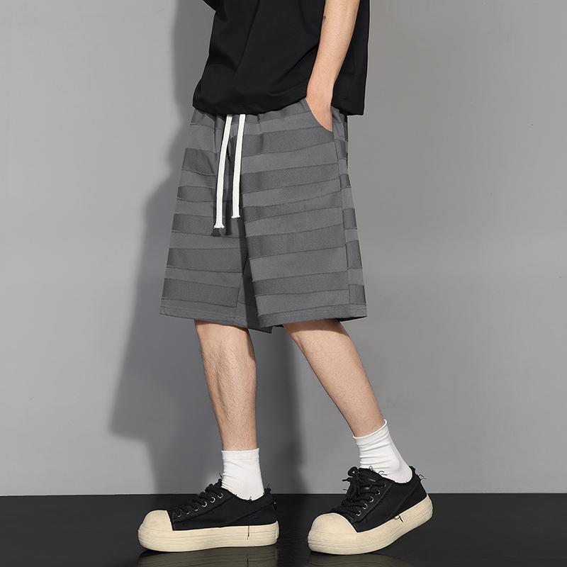 Shorts Men's Casual Shorts Sports Shorts Solid Color Large Pants Beach Shorts