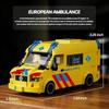 Seria Miasto Klocki Ratownicza Ambulans Klocki Model Zabawki Edukacyjne Budowlane dla Dzieci Chłopcy Prezenty dla Dzieci 600+ Szt.
