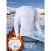 Autumn and Winter Plush Sportswear Set for Men Outdoor Skiing, Running, Speed Drying, Tight Fitness Clothing, Undercover, Warm Underwear