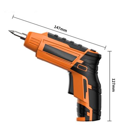Cordless Electric Screwdriver Household Rechargeable Battery Screwdriver Mini Drill Electric Drill