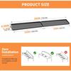 30" Magnetic Stove Top Shelf Spice Rack Storage Silicone Top Heat Material Stove Rack Shelf Flexible Seasoning Organizer Kitche