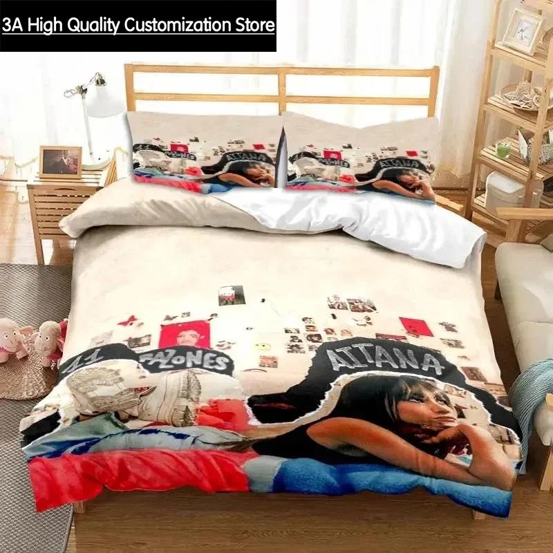 Spanische Sängerin Aitana Ocana Bettwäscheset Bettbezug Bettset Steppdeckenbezug Kissenbezug Steppdecke King Queen Size Jungen Erwachsene