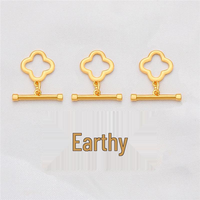 18K Gold-Filled Color-Safe DIY OT Clasp Bracelet & Necklace Jewelry Connectors