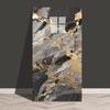 Carreaux Muraux Auto-adhésifs 60x30cm - Épaisseur 2,5mm Motif Pierre Marbre Faux Brique, Panneaux Imperméables à Décoller pour Rénovation de Cuisine Salon