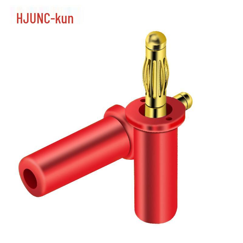 HUIJUN 4mm Gold-Plated Brass Banana Plugs