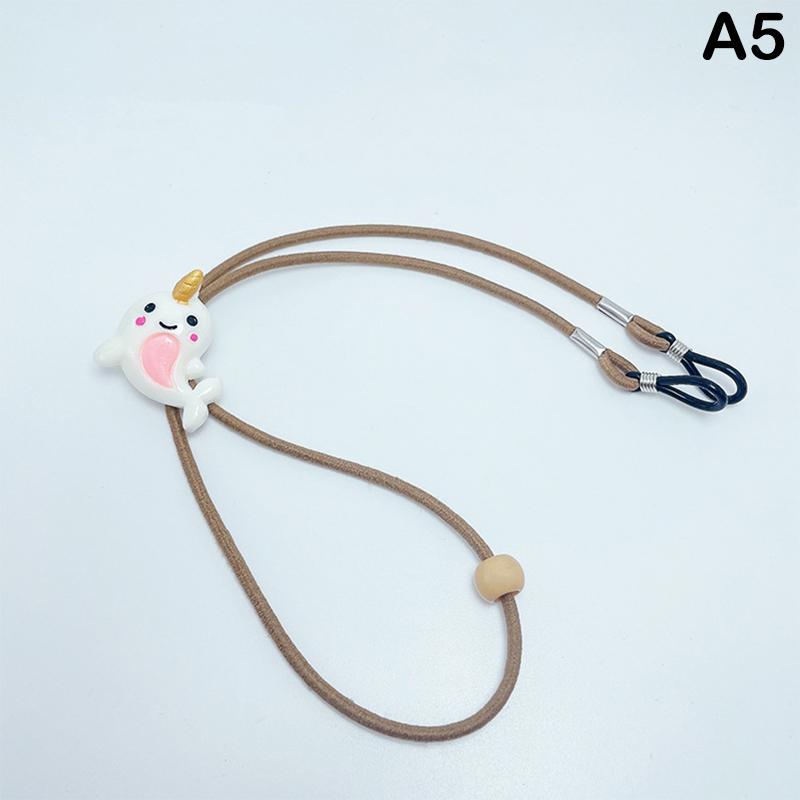 Kinder Brillenseil Brillenband Anti-Verlust Kawaii Cartoon Hängender Hals Brillenkette Sonnenbrillenband Brillenkordel