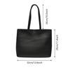 Women'S Pu Leather Tote Bag Large Capacity Versatile Handbag Crossbody Bag For Simple Shoulder Messenger Bag