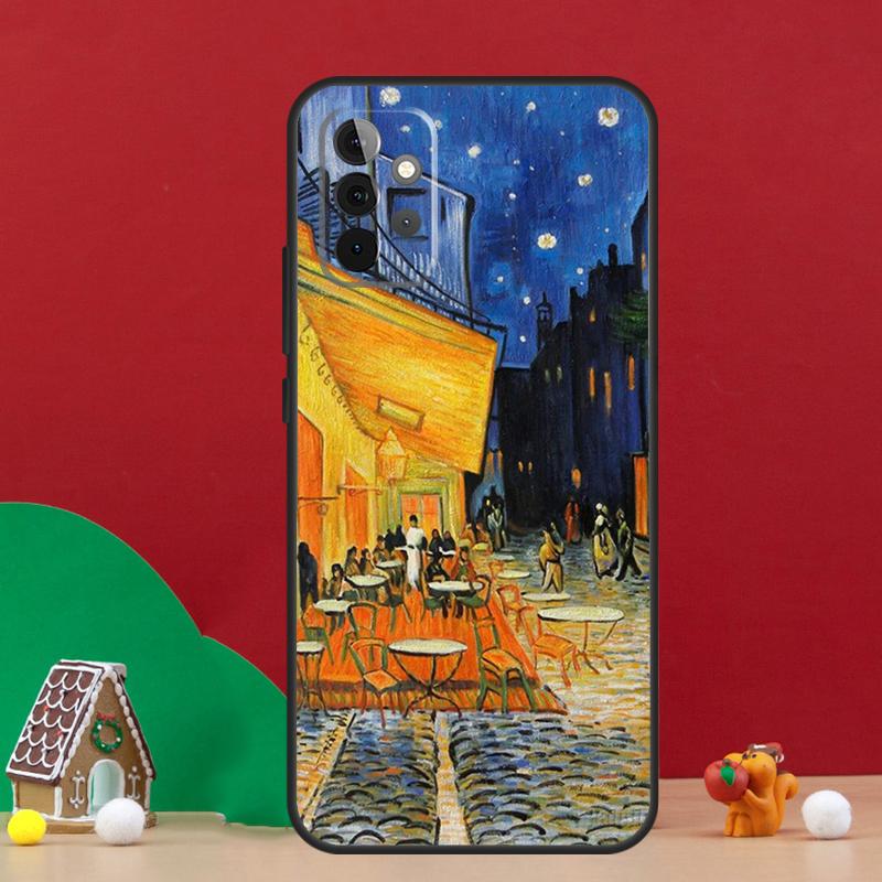 Van Gogh Starry Sky Case For Samsung Galaxy A54 A06 A16 A26 A36 A56 A53 A32 A52 A33 A13 A55 A35 A15 A14 A34 A17
