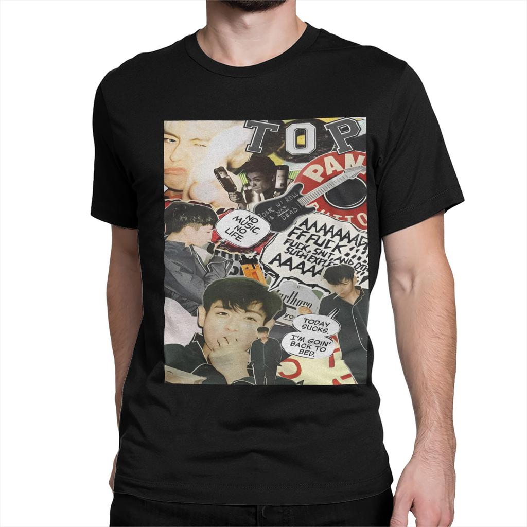 Choi Seung Hyun T Shirt Beach Kpop Korea Harajuku T-Shirts Male Cotton Crew Neck 4XL 5XL Tees Short Sleeve Y2K Retro Tops